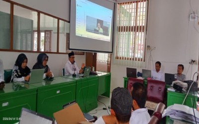 Tingkatkan Profesionalitas ASN, MAN Kota Solok Gelar Sosialisasi Pemutakhiran Data Mandiri via SIMPEG 5